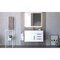 Castello Usa Nile 36" Wall Mounted Vanity With White Top AndAnd Gold Handles CB-MC-36W-GLD-2053-WH - alternate 3